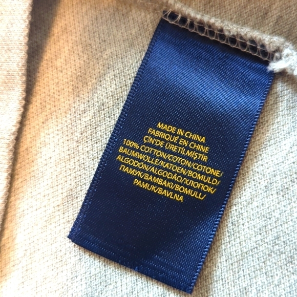 Polo Ralph Lauren Grey Boy's Medium size T-shirt. - Picture 8 of 9